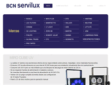 Tablet Screenshot of bcnservilux.com